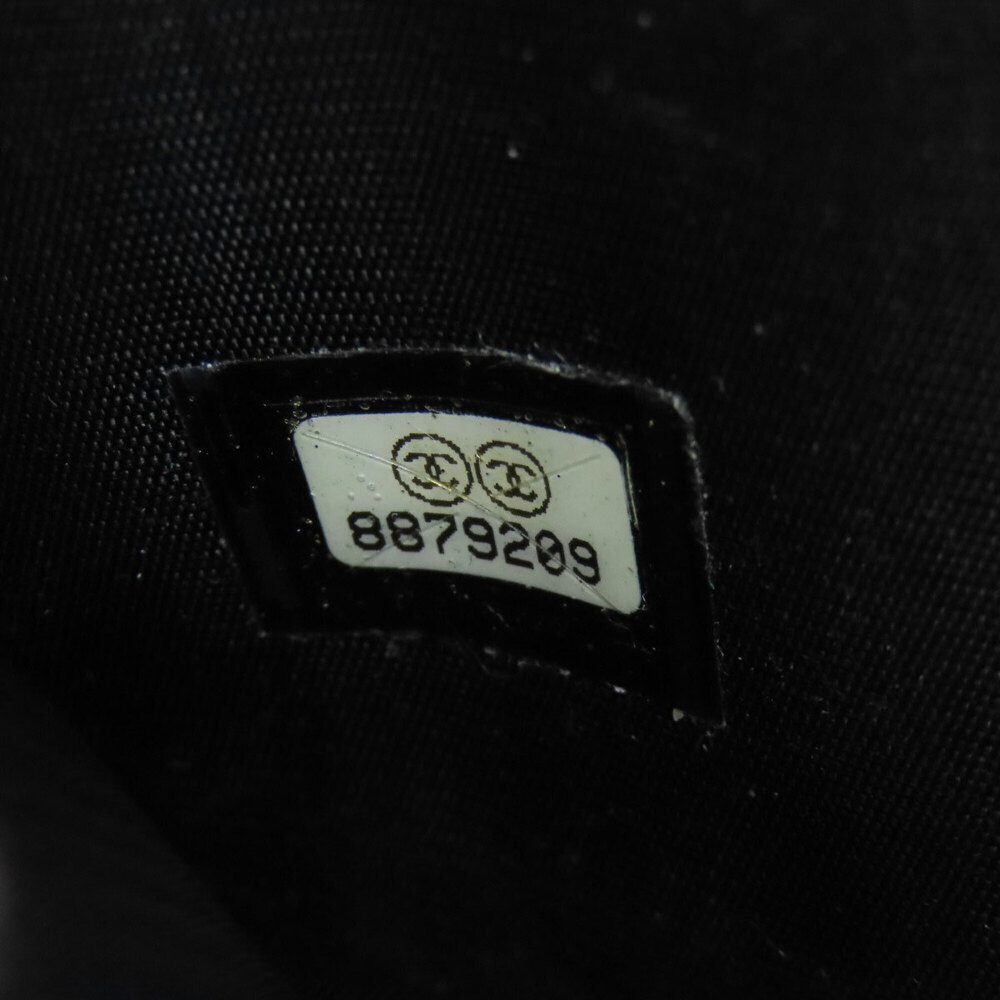 CHANEL Authentic Black Logo Wallet - Picture 8 of 16